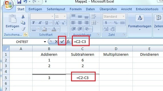 Excel Formeln Teil 1: Die Ersten Berechnungen