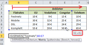 SVERWEIS Spaltenummern einfach ermitteln (Schnelltipp)